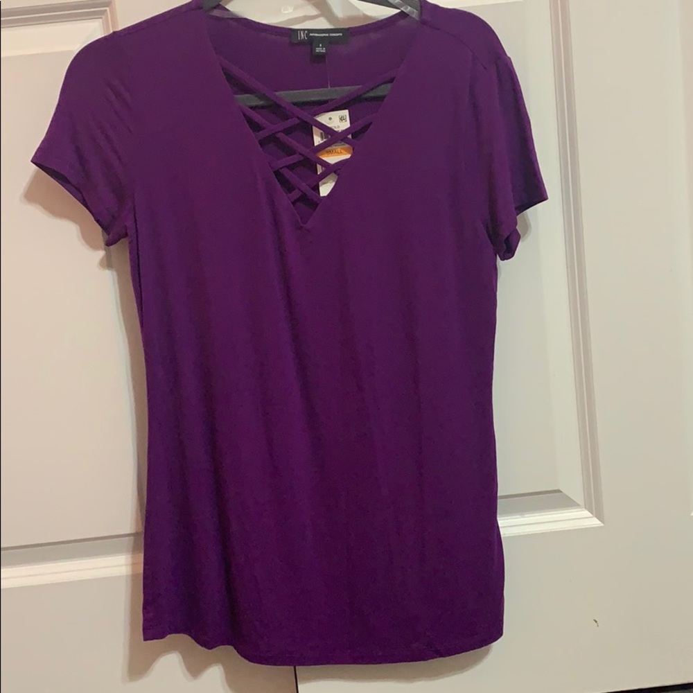 Purple I•N•C International concepts shirt